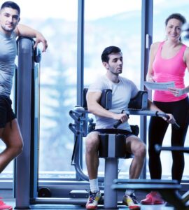 Observing Gym Etiquette While Waiting for Machines