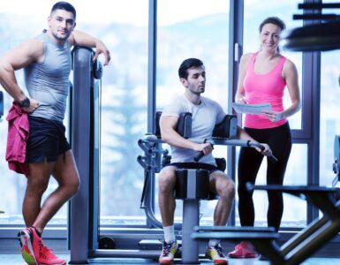 Observing Gym Etiquette While Waiting for Machines